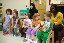 Photo of children at the Ben Samuels Children Center